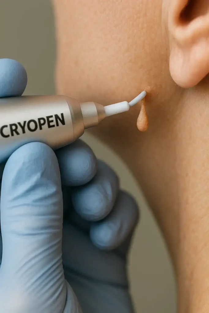 Cryopen for skin tags removal Northampton speak to our team today!