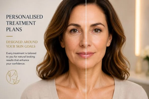 Before and after results of Collagen Lift Therapy Northampton