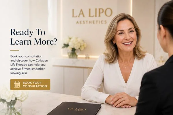 Want to know more about Collagen Lift Therapy Northampton? Book a consultation today!